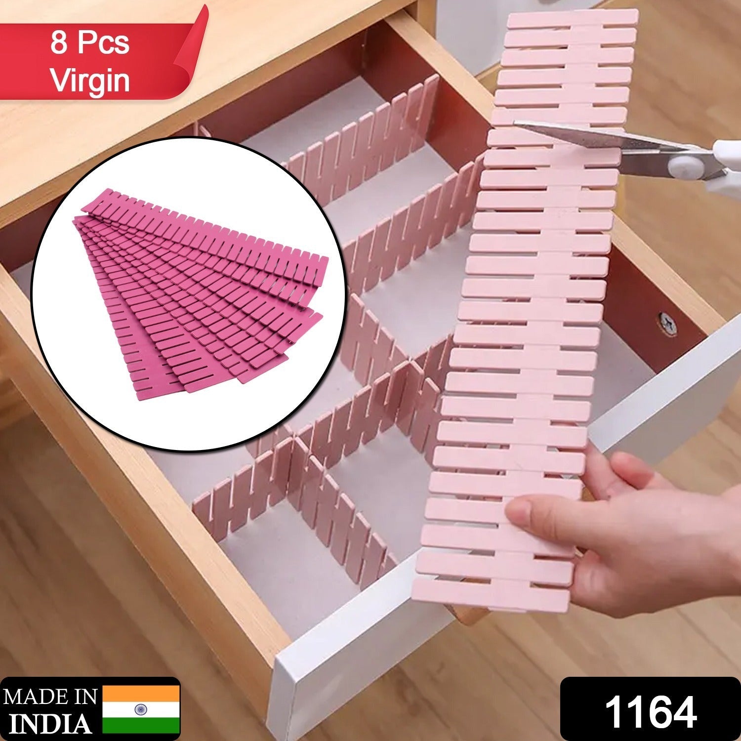 1164 Plastic Adjustable Grid Drawer Dividers Organizers Closet Straps For Home And Kitchen Drawer Use 1164 Plastic Adjustable Grid Drawer Dividers Organizers Closet Straps For Home And Kitchen Drawer Use